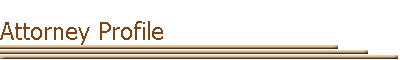 Attorney Profile
